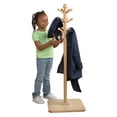thumbnail image 1 of Constructive Playthings - MTC-311 E-Z Reach Wooden Classroom Clothes Tree Hanger for Kids, 1 of 3