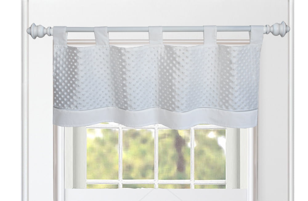 BabyFad Minky Ultra White 9 Piece Crib Bedding Set