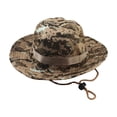 thumbnail image 2 of hengsof Sun Hats for Men Women Boonie Hat UPF 50+ Bucket Hat Wide Brim UV Protection Fishing Hiking Safari Outdoor Hats, 2 of 5