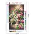 thumbnail image 3 of s de pintura de de flores para adultos, niños, conjunto de taladro parcial para la decoración de para hogar Gloria Pintura de diamante 5D DIY, 3 of 8