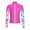 Hot Pink, variant on Kids Girls Athletic Sport Jacket Zipper Figure Ice Skating Training Top Long Sleeve Sparkly Hot Pink 4