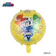 thumbnail image 1 of Globo de película de aluminio de animación de dibujos animados, máscara de hombre impresa, fiesta familiar, Decoración de cumpleaños, regalo para niños, juguete de baño para bebés, 18 pulgadas, 1 of 4