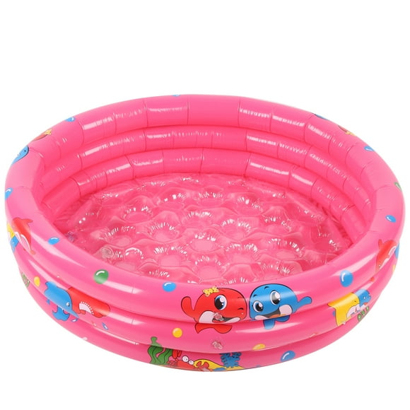 Piscina para bebés interior y exterior, juego de agua inflable redondo para niños, piscina rosa de 120cm/47,2 pulgadas YUNYI BRAND Deportes