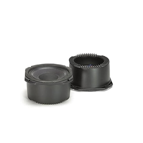 High efficiency, high power midrange specially designed to provide superior sound pressure level in a very compact size.