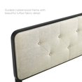 thumbnail image 4 of Modway Bridgette Full Wood Platform Bed With Splayed Legs in Black Beige, 4 of 11