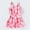 czb# Pink500, variant on CUZIBR Girls Swimsuit One Piece Swimsuit Dress High Waist Floral Print Summer Casual Sleeveless Ruffles Stylish Beach Swimwear,Pink,7-8 Years