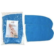 Pana Blue Insulated Thermal Velcro Cloth Mitts