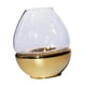 thumbnail image 2 of Portavelas de cristal Portavelas de para centros de mesa, decoración de bodas y cenas Dorado, 2 of 9