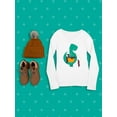 thumbnail image 3 of Image Conscious Dinosaur With Puppies Long Sleeve Toddler -Jay Fleck Designs, Unisex 2 Toddler, 3 of 4