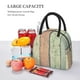 thumbnail image 5 of Balery Hardwood Bolsa de Almuerzo para Mujeres, Caja de Almuerzo, Bolsa de Almuerzo Pequeña Impermeable, Tote de Almuerzo Reutilizable con Gran Capacidad, 5 of 6