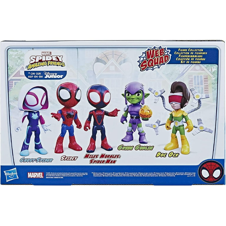 Marvel Spidey and His Amazing Friends 5-Pack Hero and Villains Toy