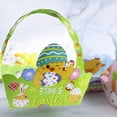 thumbnail image 6 of JHGoosa A Set Of Easter Cartoon Cute Animals Chick Rabbit Candy Chocolate Gift Box Paper Shopping Basket Packaging Box Baking Utensils, 6 of 9