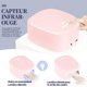 thumbnail image 3 of Lámpara de uñas UV inalámbrica (rosa), secador de uñas inalámbrico con luz UV recargable de 60 W y puerto USB para cargar el teléfono y el taladro de uñas, 3 of 5