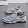 thumbnail image 4 of YUDAI Men's Slip on Walking Shoes Non Slip Gym Workout Shoes Breathable Mesh Walking Mens Sneakers, 4 of 9