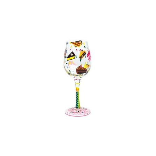 Lolita Love My Wine Glass, Birthday Cake