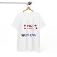 thumbnail image 5 of USA Since 1776 Shirt, Patriotic Vintage 4th of July USA Shirt ID-0509-GGMW, 5 of 10