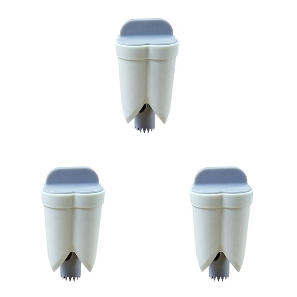 ABS Pepper Corer Seed Remover para Vegetal (marfil)