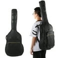 thumbnail image 4 of Sac de Concert pour Guitare, Tissu Oxford Doux Réglable 40/41 Po Sac de Concert Acoustique Portable pour Guitare Acoustique 40/41 Po pour Guitare Classique, 4 of 8