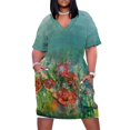 thumbnail image 2 of Vestido holgado con bolsillos de Campo de Sueños, vestidos de fiesta para mujer, vestidos para mujer, conjuntos elegantes para mujer, 2 of 7
