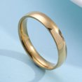 thumbnail image 5 of Amaiiu Unisex Woman Man Fashion Steel Ring Decoration Jewelry Delicate Rings Casual Accessory for Engagement Party Daily Working Gold, 5 of 9