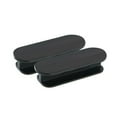 thumbnail image 1 of 2Pcs Sliding Door Pull Sash Handle Cupboard Cabinet Kitchen Drawer Knobs Black, 1 of 10