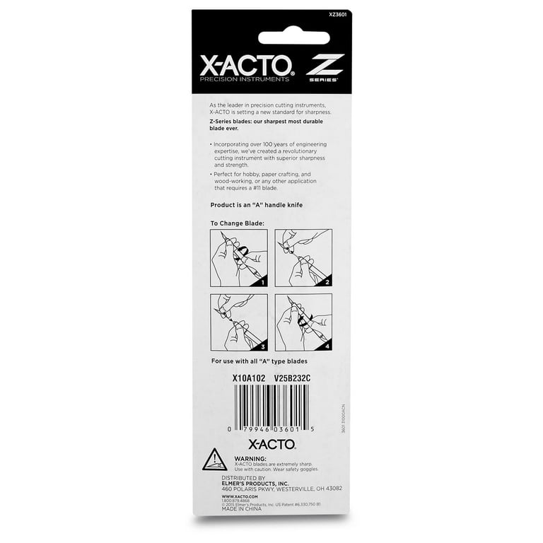 X-ACTO Precision Knife Set - Handle #1 with Assorted Blades