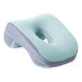 thumbnail image 1 of Milaget Face Down Pillow Adult Size Compact Removable Cover Practical Napping Pillow light blue, 1 of 9