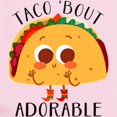 thumbnail image 2 of CafePress - Taco 'Bout Adorable Cute Taco Design Body Suit - Long Sleeve Cotton Baby Bodysuit, 2 of 4
