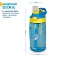 thumbnail image 3 of Termos para Agua de Niños de Tritán Shimy Ultra Resistente 2 Piezas 500 ml, 3 of 7