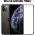thumbnail image 2 of [3 Pack] Protecteur d'Écran à Rebord Relevé pour iPhone TP, Protecteur d'Écran iPhone 11 Pro, Film Trempé IBAOLE (TP/11Pro) TP/11Pro, 2 of 7