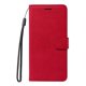 thumbnail image 2 of For Xiaomi 15 Ultra Leather Wallet Case with Strap Solid Color Phone Stand Cover - Black, 2 of 5