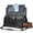 Black Leatherette, variant on STOVER Garment Travel Duffle Bag, Large 2-in-1 Convertible Carry-on Luggage (Black Leatherette)