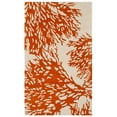 thumbnail image 2 of SAFAVIEH Bella Pascal Floral Coral Wool Area Rug, Beige/Terracotta, 4' x 6', 2 of 8
