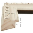 thumbnail image 3 of Craig Frames Ancien Ornate, 22x28 inch Off-White Picture Frame Matted for a 18x24 Photo, 3 of 5