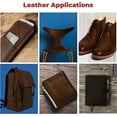 thumbnail image 5 of European Leather Work 9-10 oz. 3.6-4mm Oil-Tanned Leather Scraps Size: 10 LB - Bourbon BrownCowhide Full Grain Leather for Tooling, Accessories, Jewelry, Crafting, and DIY Projects, 5 of 6