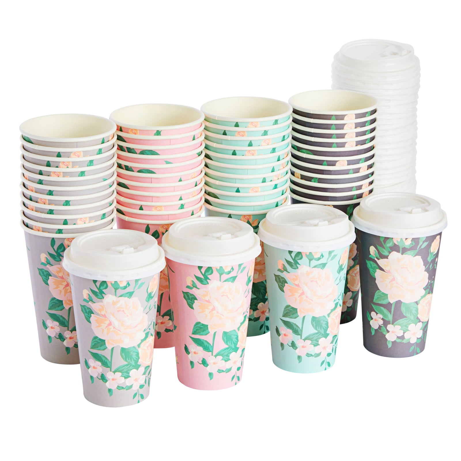 Paper Cup 0,3/0,2/0,1 Rod Plastic Wood Thermo Mug Lid Disposable ✔ 