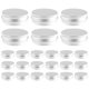 thumbnail image 1 of 48 Piezas Latas de 1 Onza Aluminio Plateado Redondas con Tapa Rosca Recipientes, 1 of 10