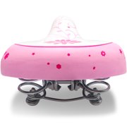 AVASTA Kids Bicycle Saddle for Girls & Boys, White