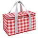 thumbnail image 1 of Bolsa Térmica Aislada, Bolsa de Entrega de Alimentos de Gran Capacidad, Bolsa de Almuerzo con cofre de Hielo para Picnic, Oficina, Camping, 1 of 7