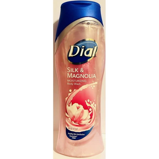 Dial Moisturizing Body Wash Silk & Magnolia, 16 oz, 2 Pack