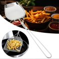 thumbnail image 2 of Stainless Steel Filter Spatula Fine Mesh Anti-scalding Long Handle Heat Resistant Frying Food Oil Grease Fat Skimmer Strainer Spoon Scoop Kitchen Supp, 2 of 5