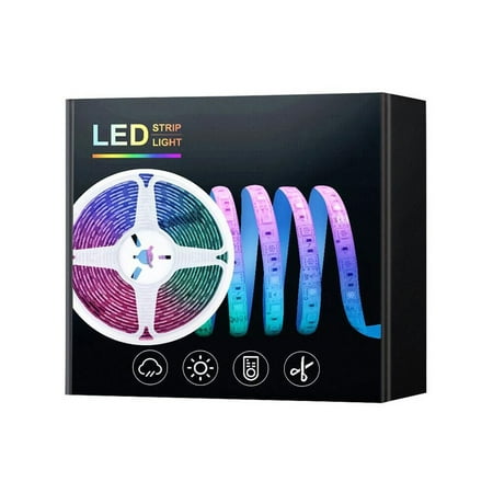 

Led Strip Lights RGB Music Sync Color Changing Bluetooth Led Lights with Smart App Control Remote Led Lights for Bedroom Room