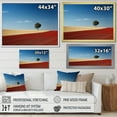 thumbnail image 4 of Designart "Sunset'S Roadside Beauty" Road Floater Framed Canvas Art Print, 4 of 5