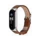 thumbnail image 2 of Correa Para Xiaomi Mi Band 8/9/10 Piel Y Acero Inox +1 Mica, 2 of 5