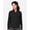 Black, variant on DG425W Women's Raleigh Stretch Quarter-Zip Pullover-White-S