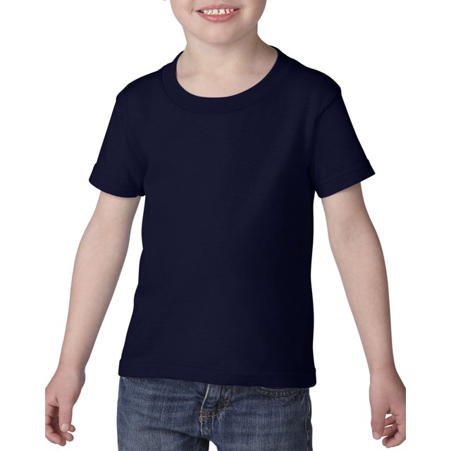 Gildan T-Shirt pour Tout-Petit en Coton Épais, 3T, Marine