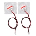 thumbnail image 1 of 2Pcs 3D Printer Cooling Fan LED Light Hydraulic Bearing Mini Radiator 4010 for V6 Hotend24V, 1 of 8