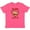 Retro Heather Pink, variant on Inktastic My Nana Loves Me Monkey Youth T-Shirt