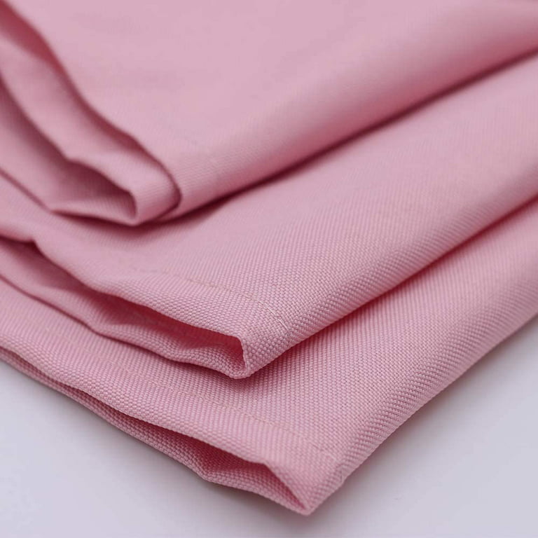Your Chair Covers - 10 Pack 20 inch Polyester Cloth Napkins Pink