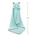 thumbnail image 3 of LNKOO Baby Ultra Soft Bamboo Hooded Baby Towel - Hooded Bath Towels with Ears for Babies, Toddlers - Large Baby Towel - Cute for Boys and Girls 35*35inch, 3 of 7